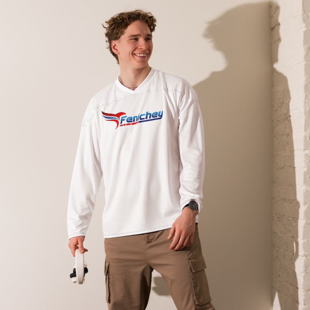 Recycled hockey fan jersey