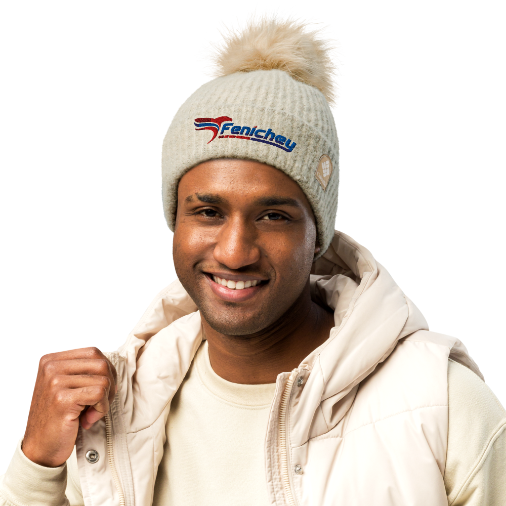 Columbia pom-pom beanie