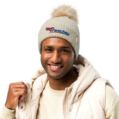 Columbia pom-pom beanie