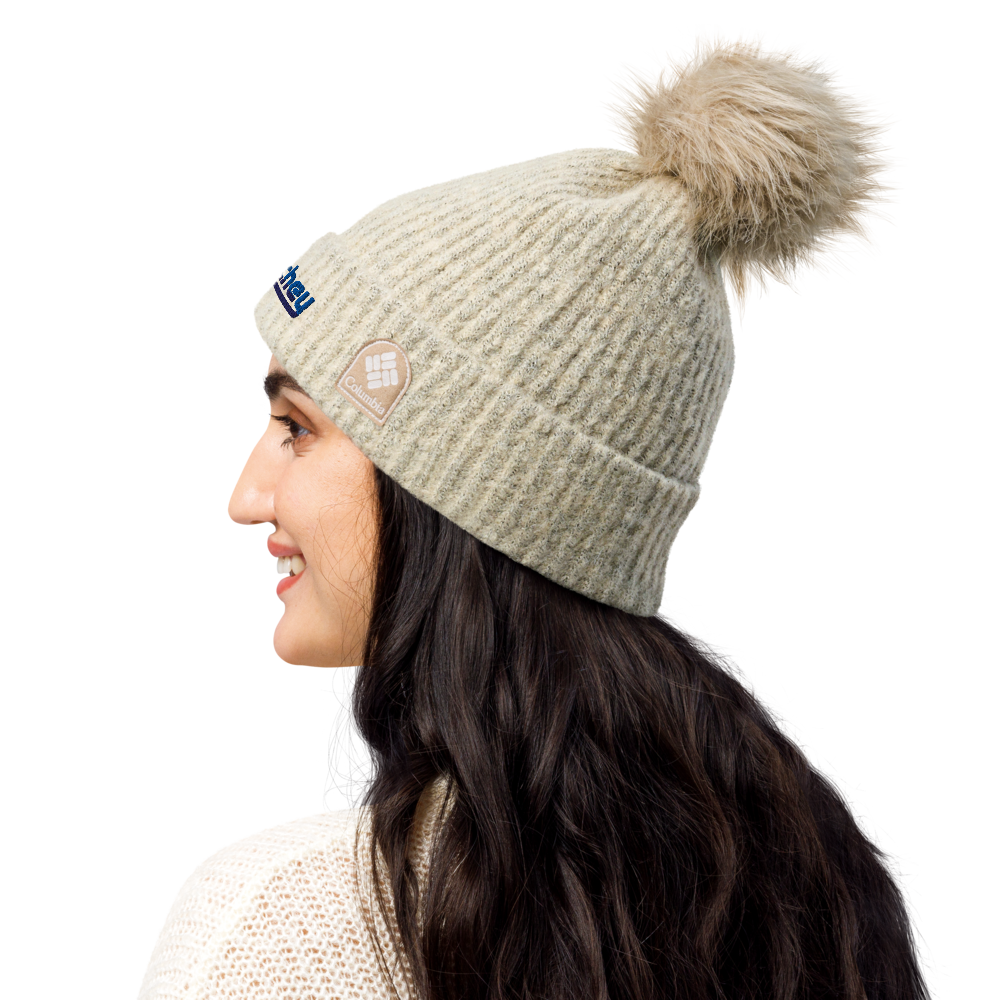 Columbia pom-pom beanie