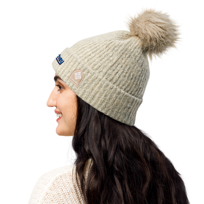 Columbia pom-pom beanie