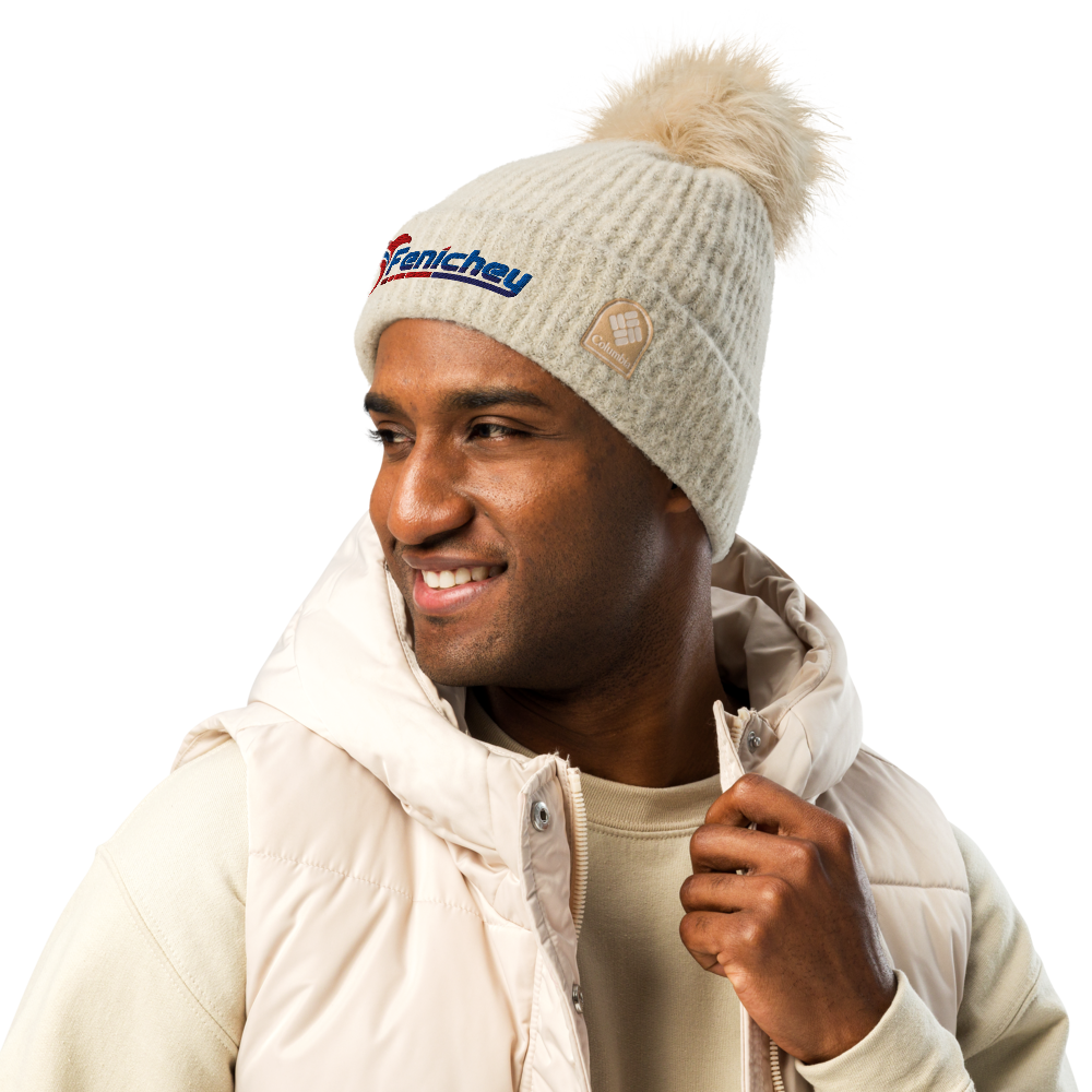 Columbia pom-pom beanie