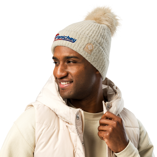 Columbia pom-pom beanie