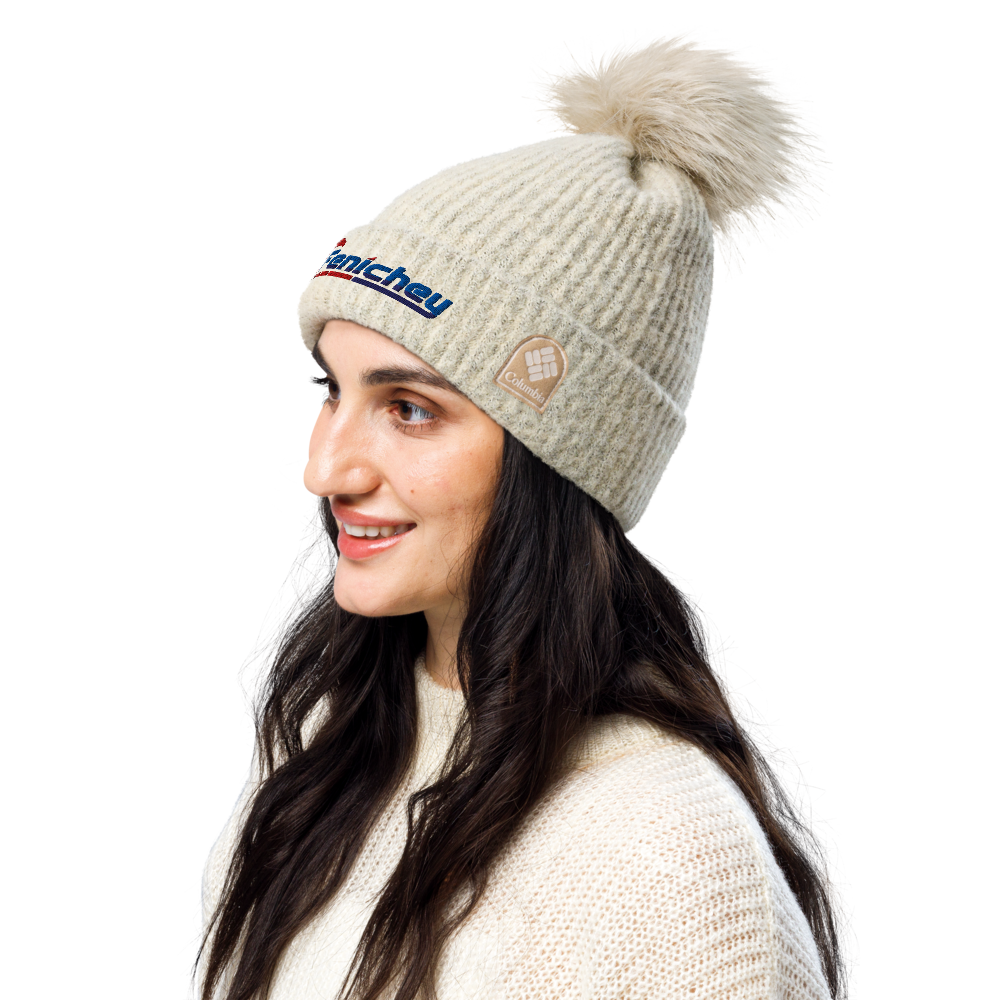 Columbia pom-pom beanie