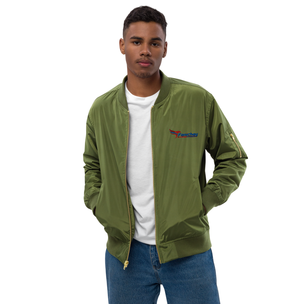Premium recycled bomber jacket