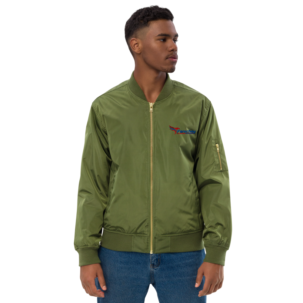 Premium recycled bomber jacket