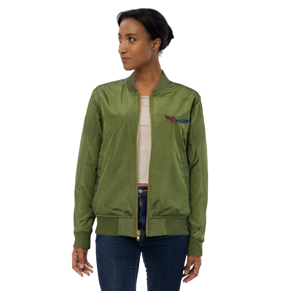 Premium recycled bomber jacket