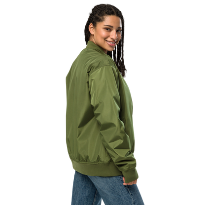 Premium recycled bomber jacket