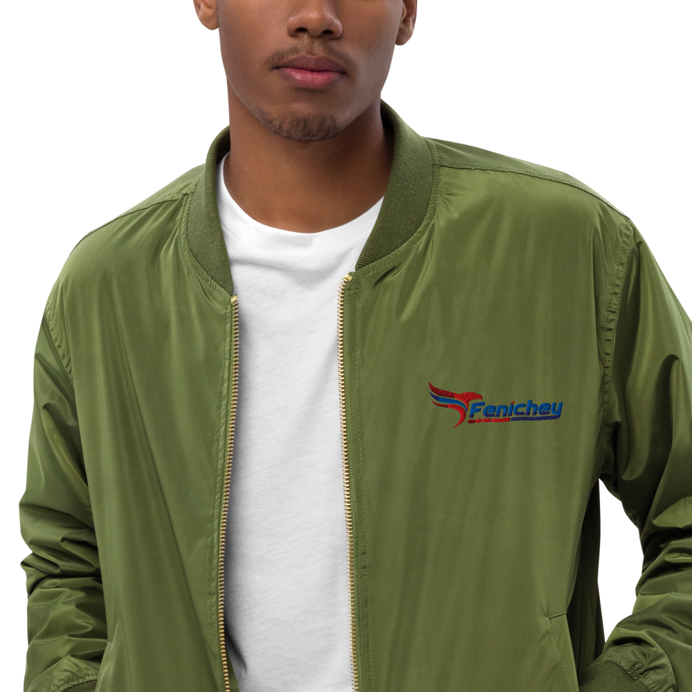 Premium recycled bomber jacket