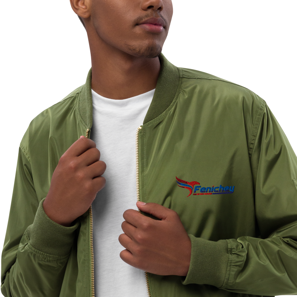 Premium recycled bomber jacket