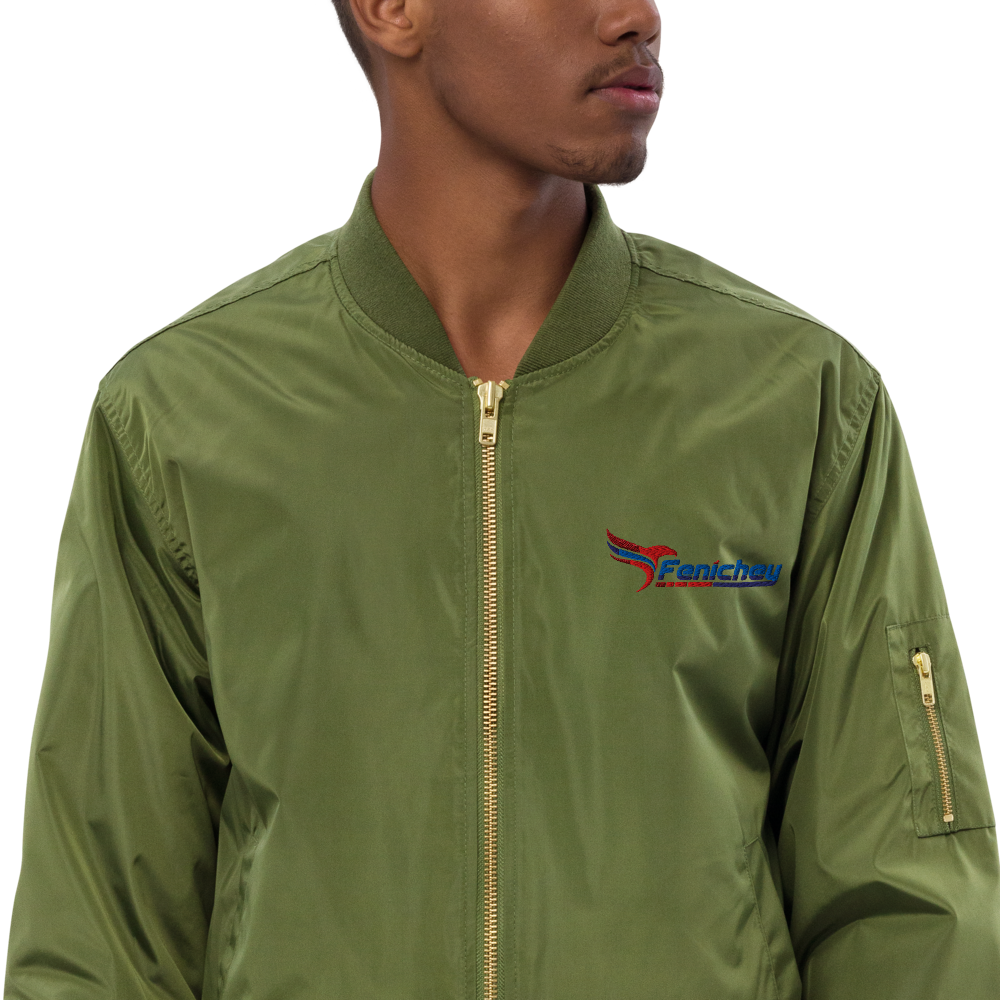 Premium recycled bomber jacket