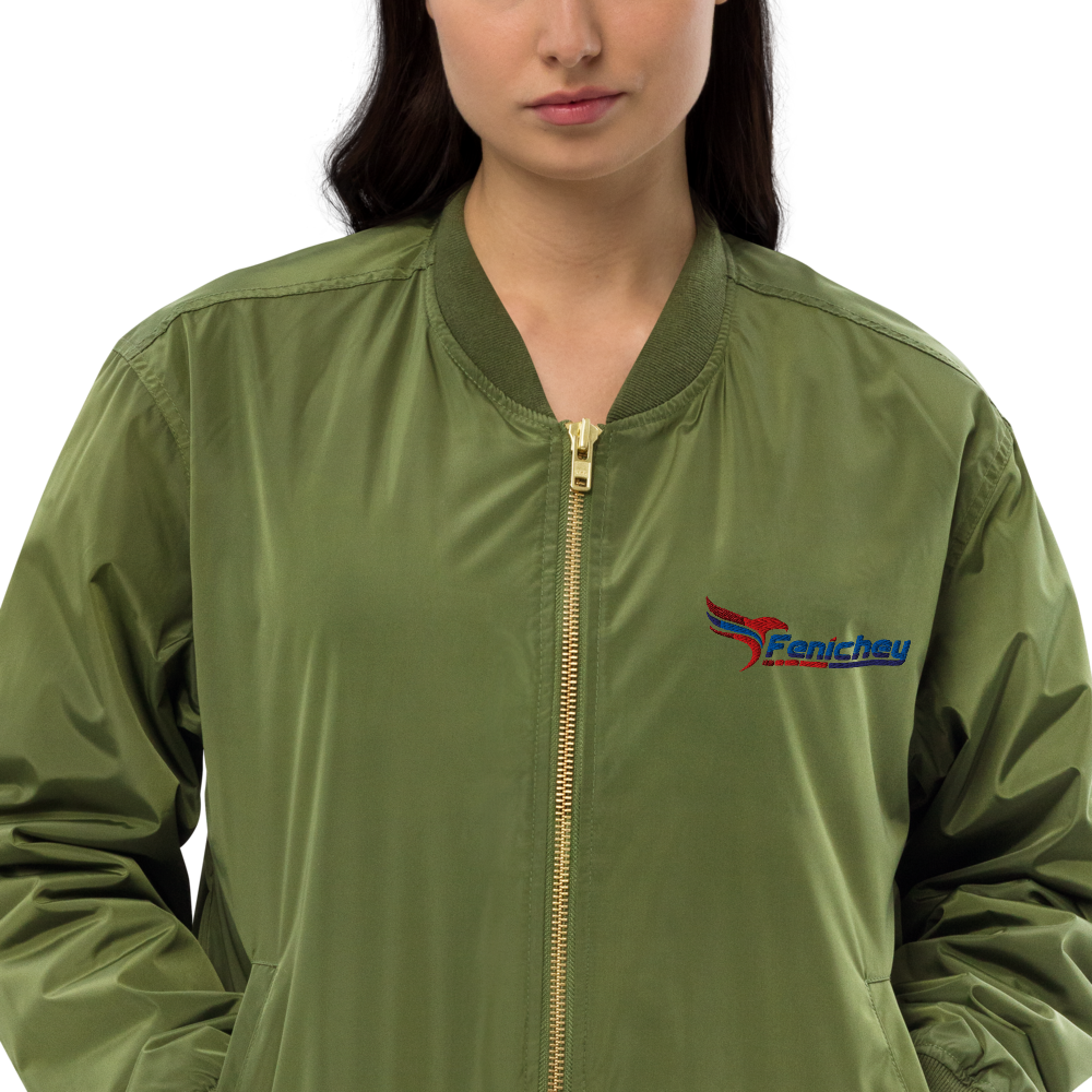 Premium recycled bomber jacket